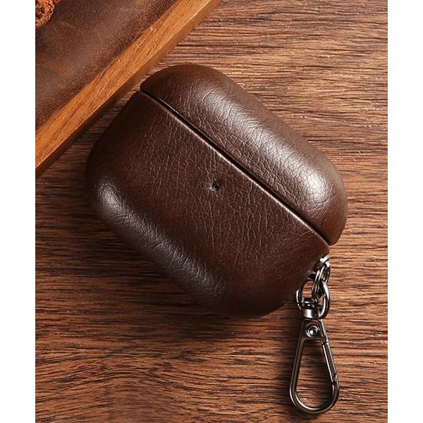 イヤホン ヘッドホン Cow Leather AirPods Pro2 Case / エアポッズプロ...