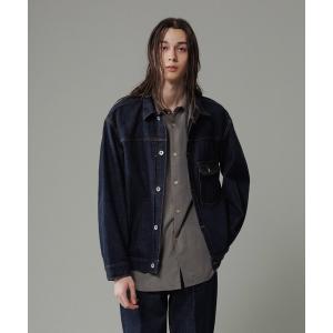 デニムジャケット gジャン デニム トラッカー ジャケット / ADAM ET ROPE' JEANS -PERS- メンズ レディース