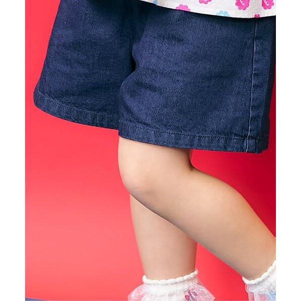 パンツ 「ジュニア対応」バックポイントショートパンツ キッズ 子供服 女の子