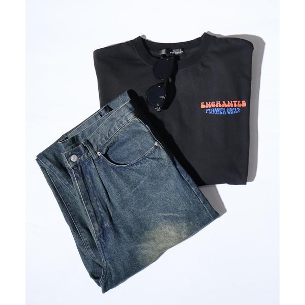 tシャツ ヴィンテージプリントラグランロンTEE メンズ レディース