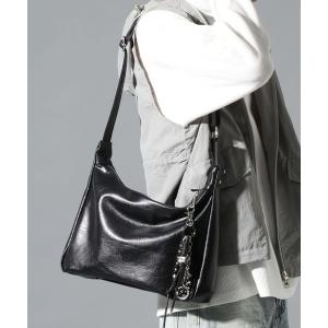 ショルダーバッグ LAND MUSEUM／レザークロスBAG メンズ