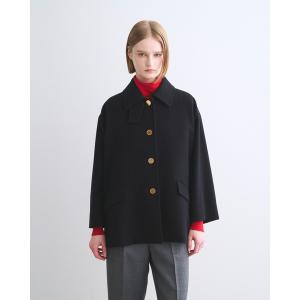 ステンカラーコート コート LINTON SHORT レディース