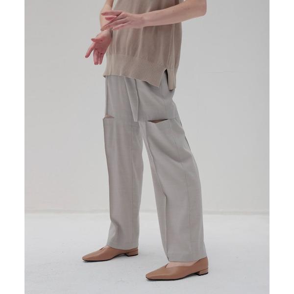 スラックス パンツ suiting trousers(スーチングトラウザーズ) レディース