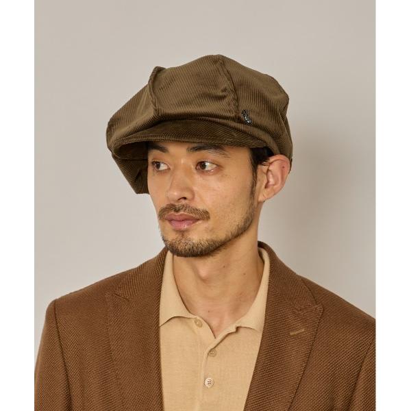 帽子 キャスケット arth  Corduroy Tuck Cas / アース メンズ