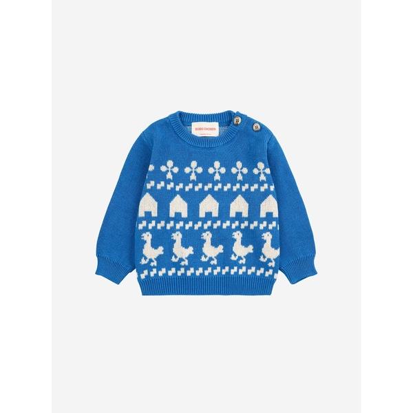 ニット セーター Farm jaquard jumper キッズ 子供服