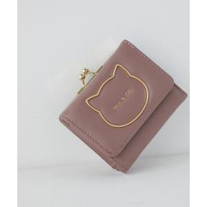 財布 PAUL ＆ JOE ACCESSOIRES (ポール＆ジョーアクセソワ)口金ミニ財布 PJA-W1272 ビッグキャットメタル レディース