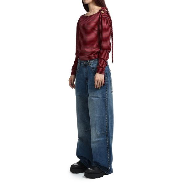ジーンズ デニム デニムパンツ NAILED STUDDED COLOSSUS JEANS IN V...