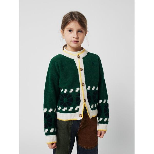 カーディガン Kaleidoscope jacquard cardigan キッズ 子供服 男の子 ...