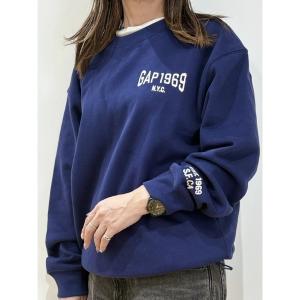 トレーナー スウェット ヴィンテージソフト オーバーサイズ GAPロゴ スウェットシャツ メンズ レディース