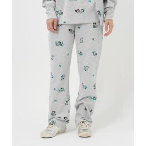 パンツ “CAT”＆“DOG” Midori Nakajima サーマルパンツ レディース メンズ