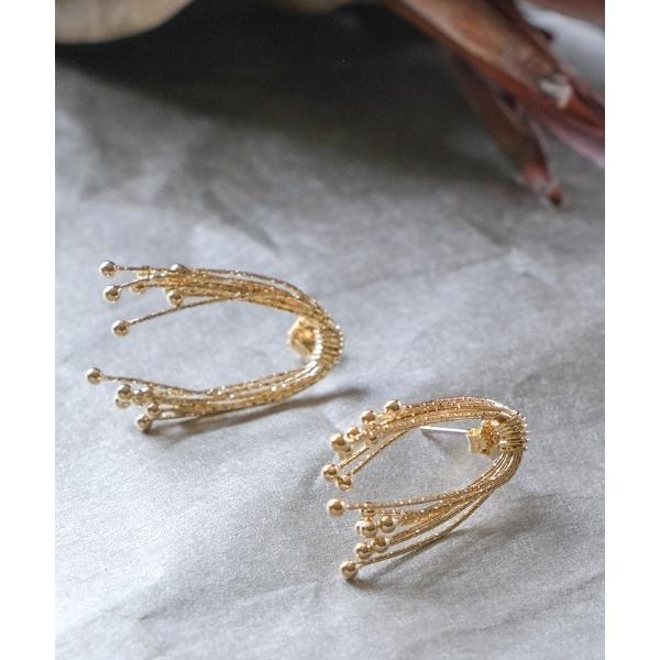 ピアス チェーンタッセルピアス レディース