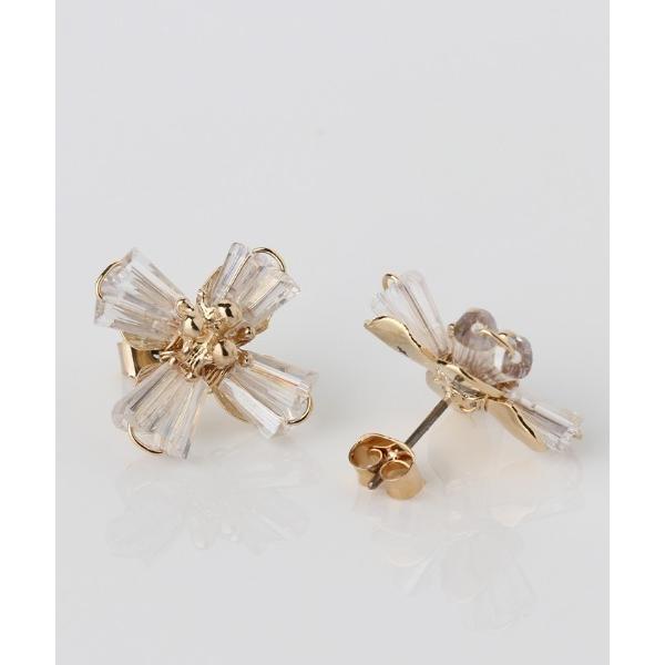 ピアス フラワーピアス レディース