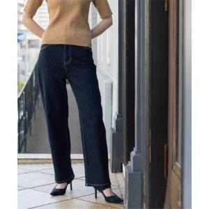 ストレッチストレートデニム レディース