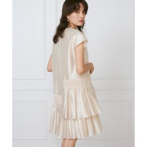 ワンピース シャーリングプリーツワンピース「la veille by SUPERIOR CLOSET」