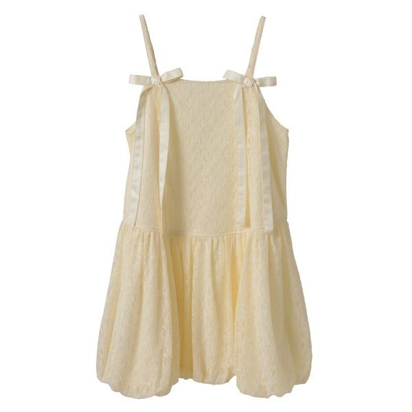 ワンピース LACY BALLON MINI ワンピース