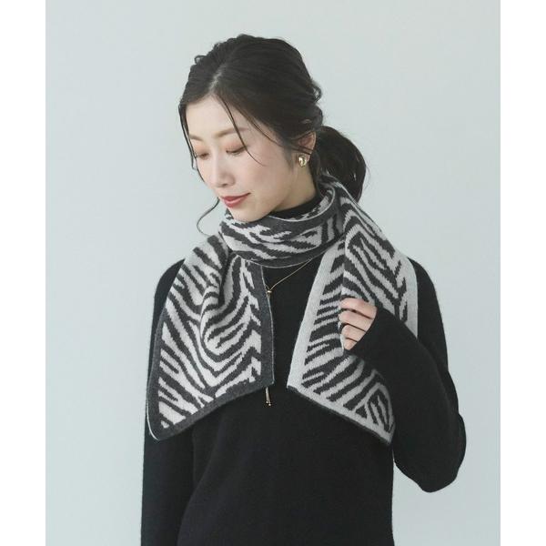 マフラー ストール カシミヤ100% ニット マフラー レディース