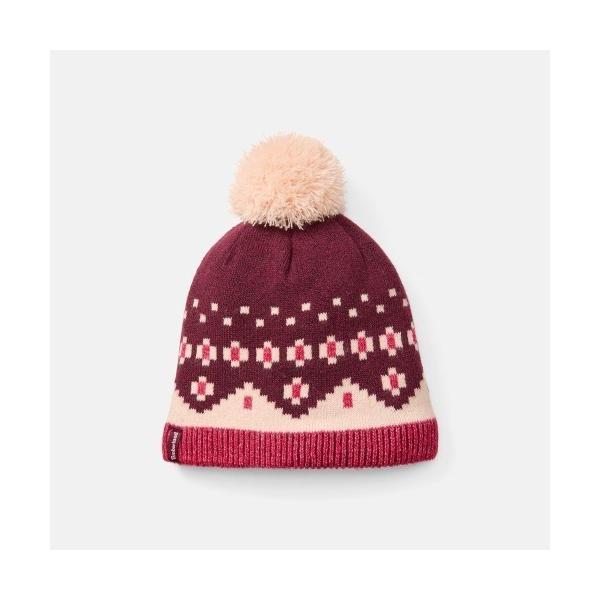 ニット帽 ニットキャップ ポム フェアアイル ビーニー メンズ