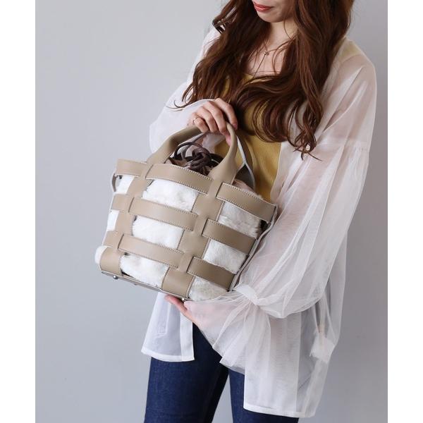 かごバッグ カゴバッグ 牛床革 2way かごバッグ