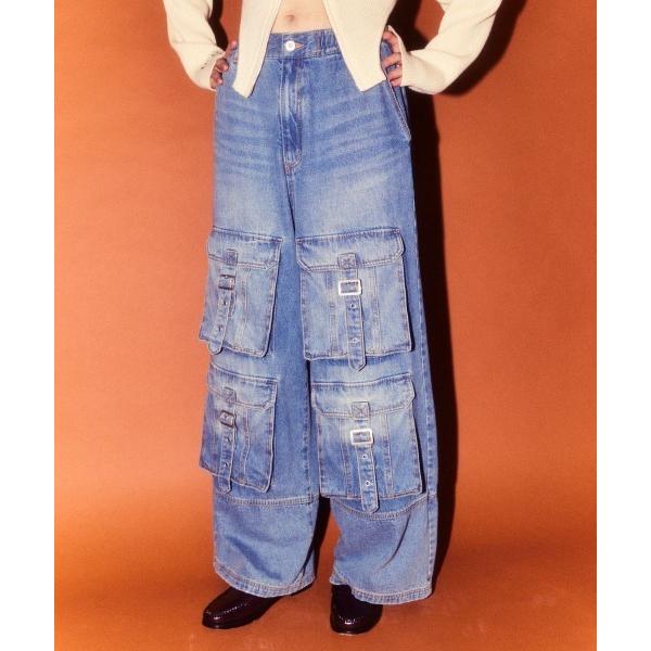 ジーンズ デニム デニムパンツ 8 POCKETS DENIM パンツ レディース メンズ