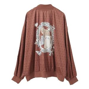 ブルゾン アウター TINY DOT JERSEY ブルゾン レディース｜ZOZOTOWN Yahoo!店