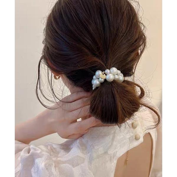 ヘアゴム パールヘアゴム