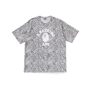 A BATHING APE（アベイシングエイプ） tシャツ WILD LEOPARD PATTERN