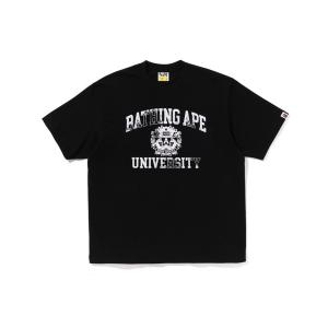 A BATHING APE（アベイシングエイプ） tシャツ RHINESTONE BAPE LOGO