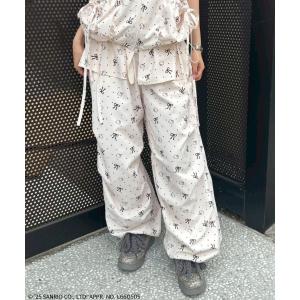 パンツ 「HELLO KITTY」RIBBON＆DOT WRAP パンツ レディース メンズ