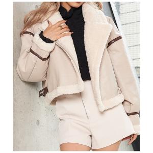 「LATINA」 ジップアップブルゾン FREE アイボリー レディース