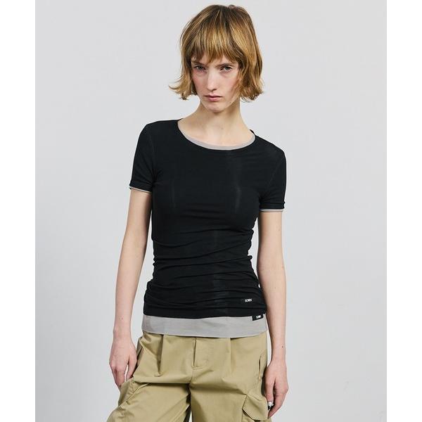 tシャツ 半袖 Lyocell Basic Fit T-shirt/リヨセル ベーシックフィットTシ...