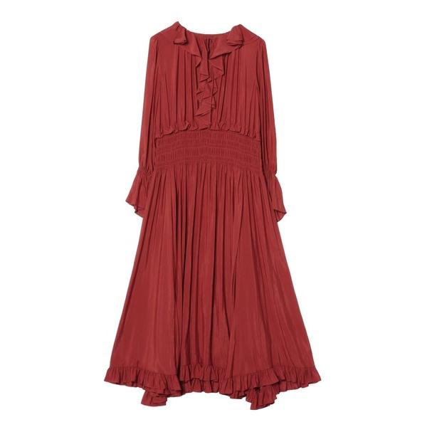 ワンピース raffle georgette dress(ラッフルジョーゼットワンピース)