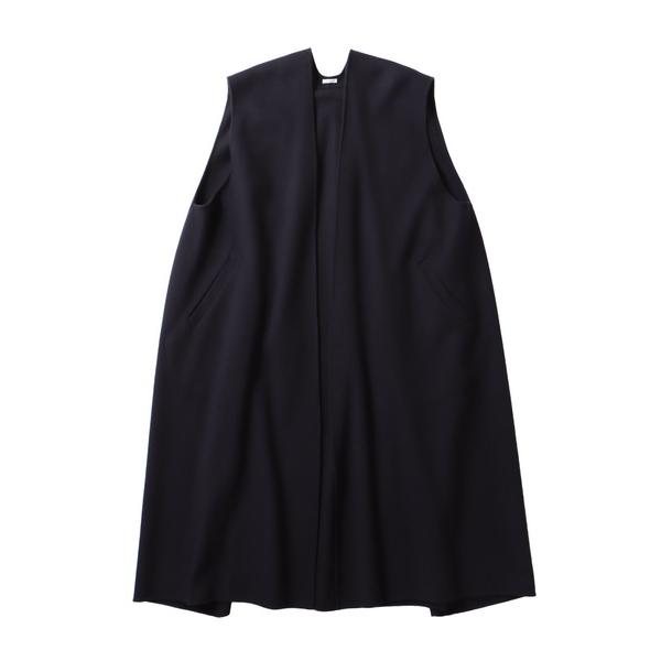 コート アウター egg shape long gilet(エッグシェイプロングジレ) レディース