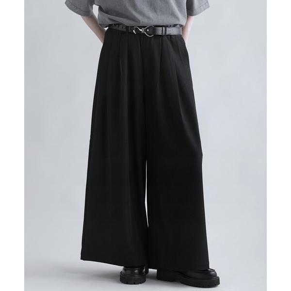 スラックス ワイドドレープ袴スラックス メンズ レディース