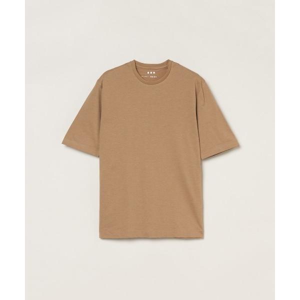 tシャツ パウダリーコットン クルーネックTシャツ レディース