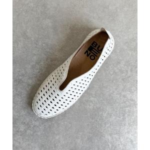 スニーカー BUENO （ブエノ） / 本革 パンチングレザースリッポン E1804 レディース