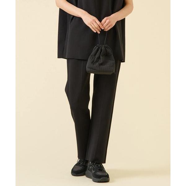 パンツ ストレッチウールニットパンツ（セットアップ可） レディース