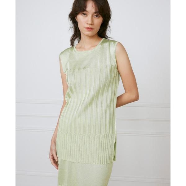 ニット セーター シャイニーヤーンプルオーバー 「la veille by SUPERIOR CLO...