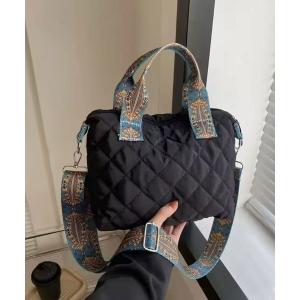 ショルダーバッグ バッグ 「 Port / ポート 」 キルティング ボヘミアン デザイン ミニボストン ショルダーバッグ # レディース メンズ