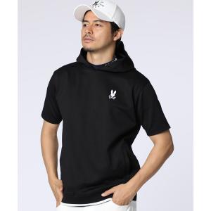 GOLFロゴジャガード 半袖フーディ