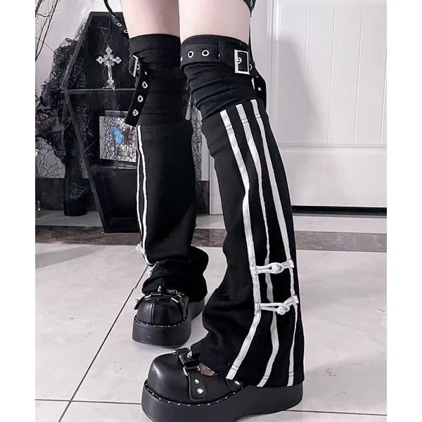 レッグウォーマー A'GEM/9 × .kom「TricuspidC/トライカスピッドシー」ベルト付...