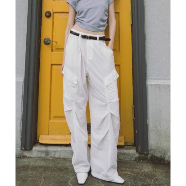 カーゴパンツ ナイロンカーゴパンツ レディース