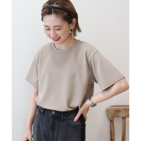 tシャツ ジョーゼット半袖プルオーバー レディース