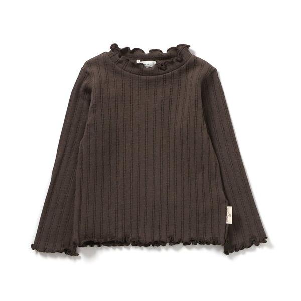 tシャツ 「ジュニア対応」針抜きテレコ長袖Tシャツ キッズ 子供服 女の子