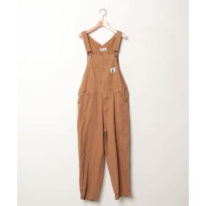 「FREAK'S STORE」 デニムオーバーオール SMALL ブラウン メンズ