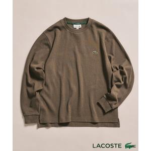 tシャツ 「LACOSTE / ラコステ」 別注 ワッフルL/S カットソー メンズ