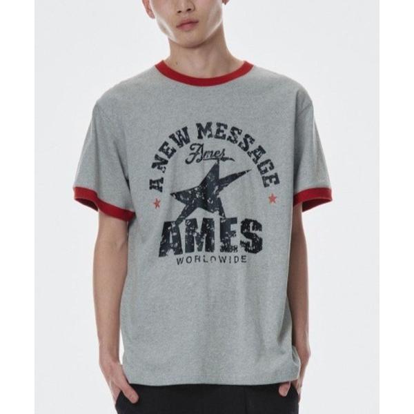 tシャツ 半袖 「UNISEX」AMES WORLDWIDE ／ビンテージスターT レディース