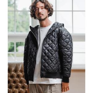 ブルゾン アウター mj10911-Gourd Quilted Padded Blouson キルトブルゾン メンズ