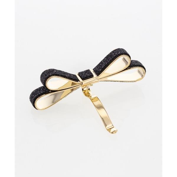 ヘアピン ダブル リボンモチーフ ポニー フック