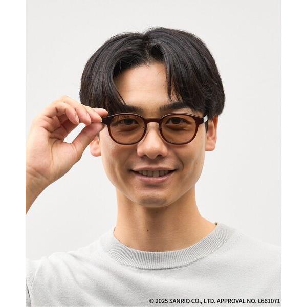 サングラス 「WEB限定」Zoff｜はぴだんぶい ウェリントン型 調光サングラス｜紫外線で色が変わる...