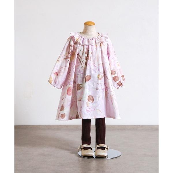 ワンピース 「NAOMI ITO(ナオミイトウ)」 フリル襟ワンピース 80・90・100cm キッ...